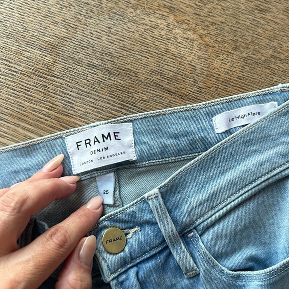 Frame bell denim jeans - Picture 4 of 6